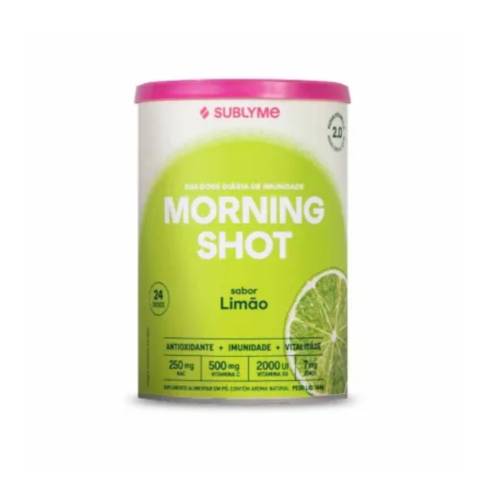 MORNING SHOT 2.0 LIMÃO SUBLYME 144G