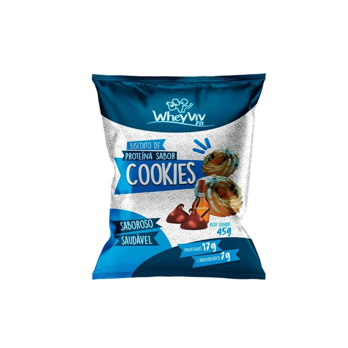 BISCOITO DE PROTEINA SABOR COOKIES WHEYVIV 45G