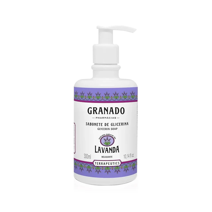 SABONETE LÍQUIDO LAVANDA GRANADO 300ML