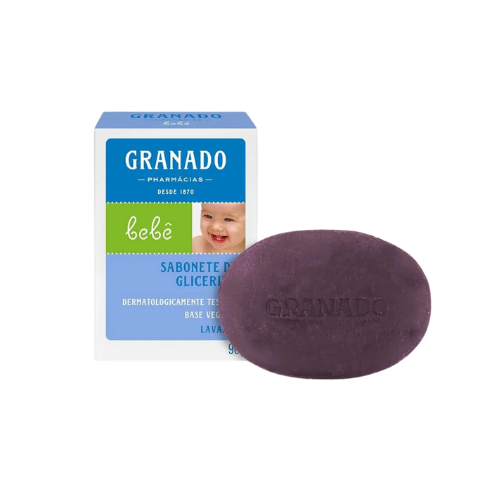 SABONETE EM BARRA BEBÊ LAVANDA GRANADO 90G