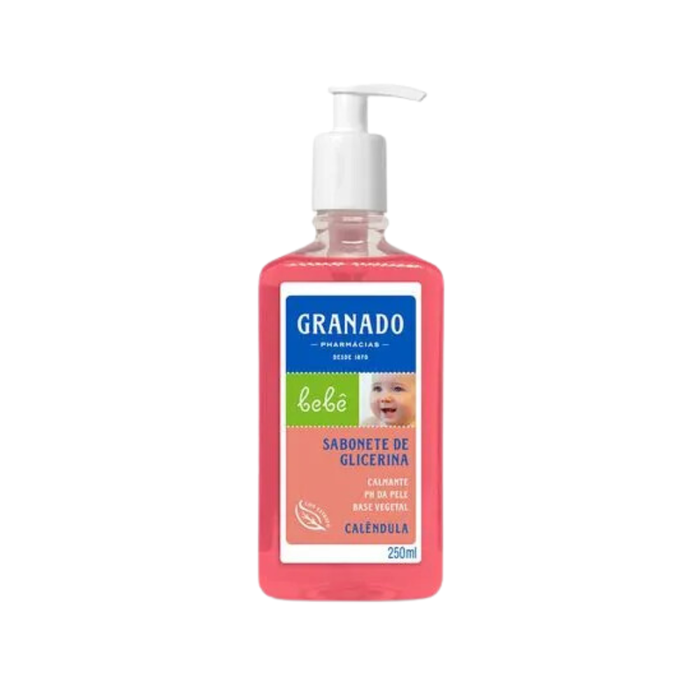 SABONETE LÍQUIDO BEBÊ CALENDULA GRANADO 250ML