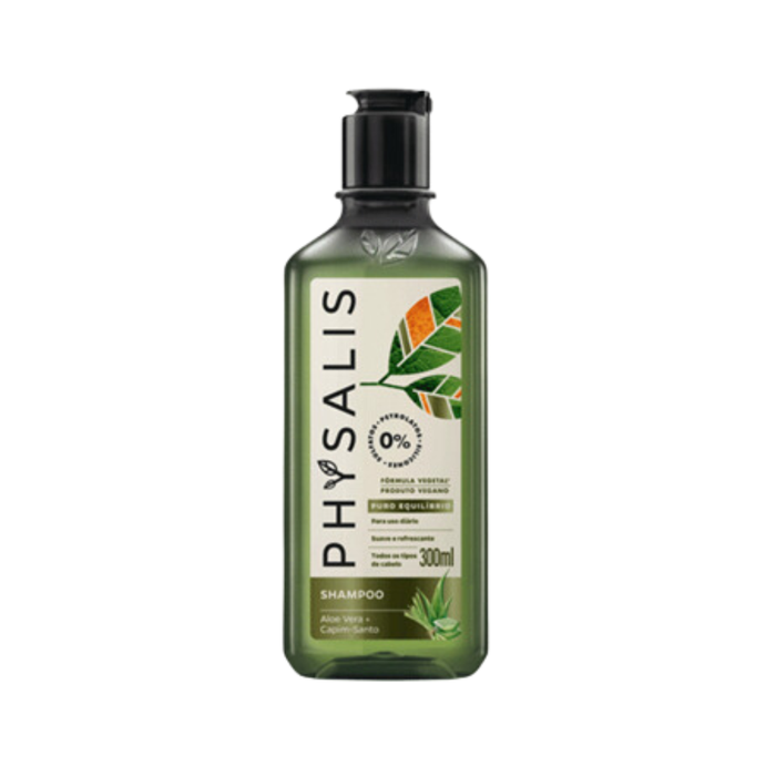 SHAMPOO ALOE VERA E CAPIM PHYSALIS  300ML