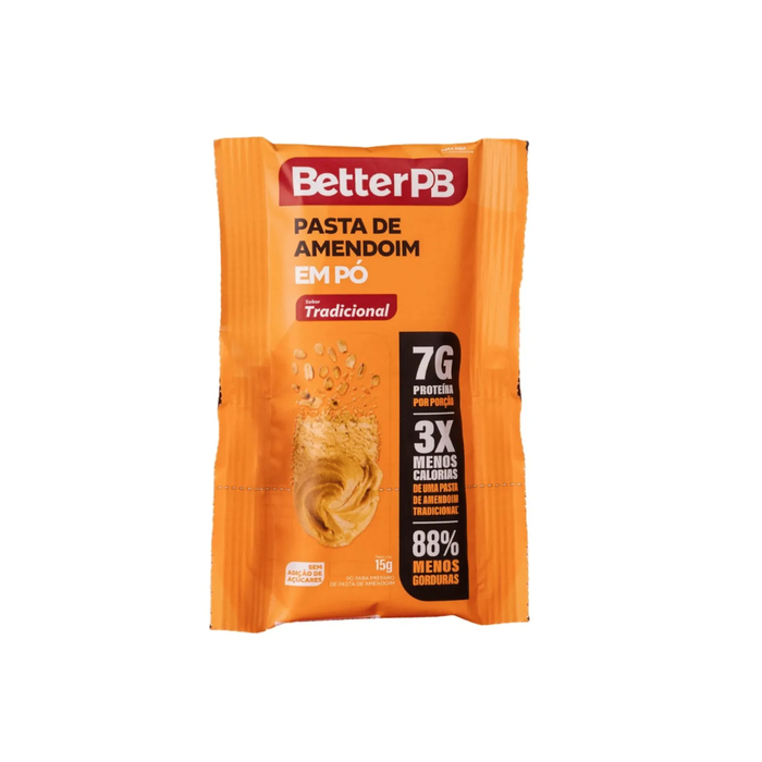 PASTA DE AMENDOIM SACHE TRADICONAL BETTERPB 15G