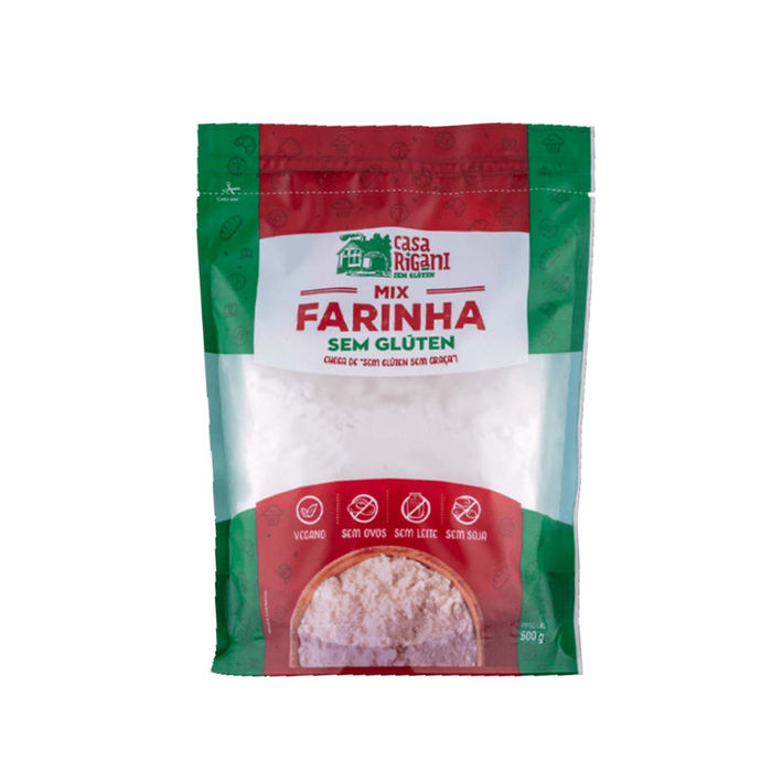 MIX DE FARINHA SEM GLÚTEN CASA RIGANI 500G