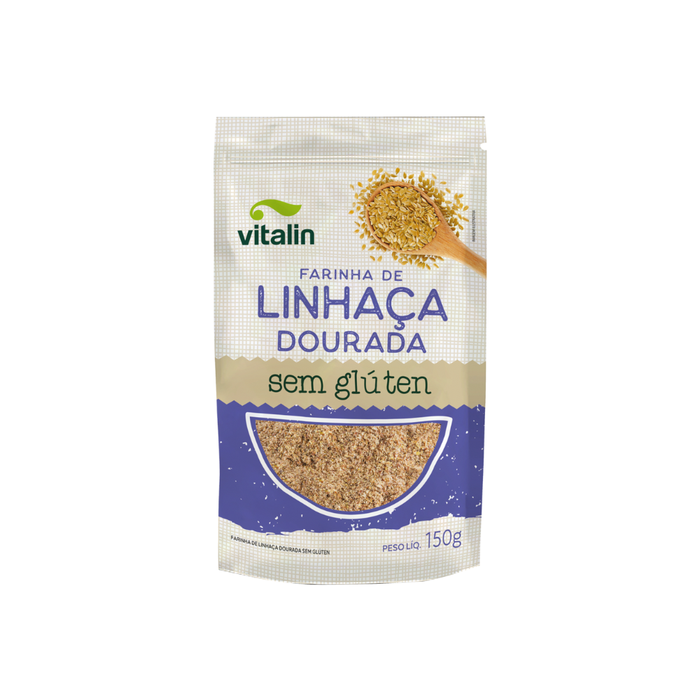 FARINHA DE LINHAÇA DOURADA VITALIN 150G