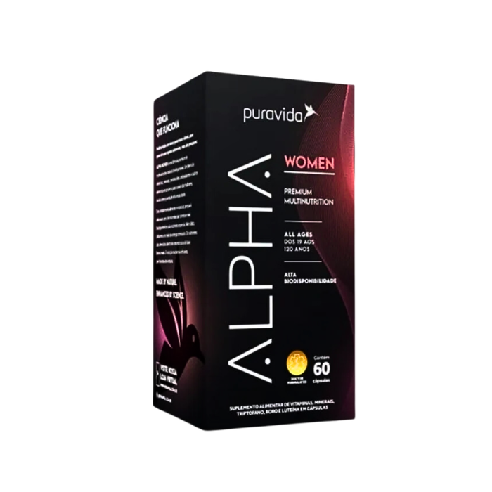 ALPHA WOMEN PURAVIDA 60 CAPSULAS