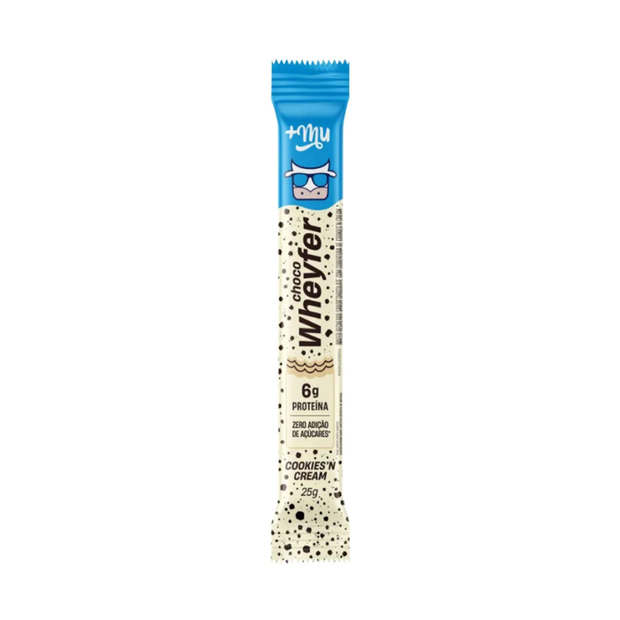 CHOCOWHEYFER COOKIES AND CREAM MAIS MU 25G 