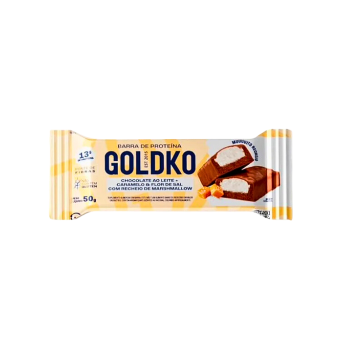 BARRA DE PROTEINA FLOR DE SAL GOLDKO 50G