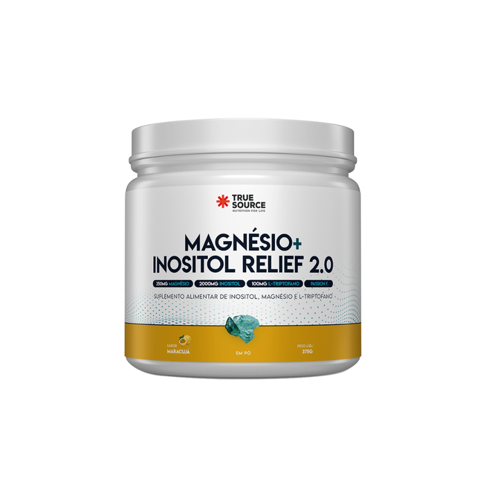 MAGNESIO + INOSITOL RELIEF 2.0 MARACUJA TRUE SOURCE 375G