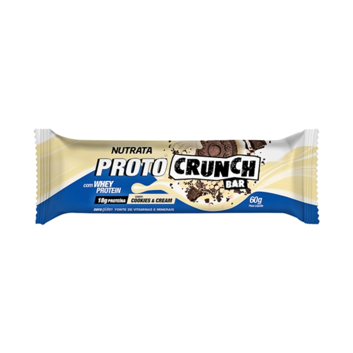 PROTO CRUNCH COOKIES & CREAM NUTRATA 60G