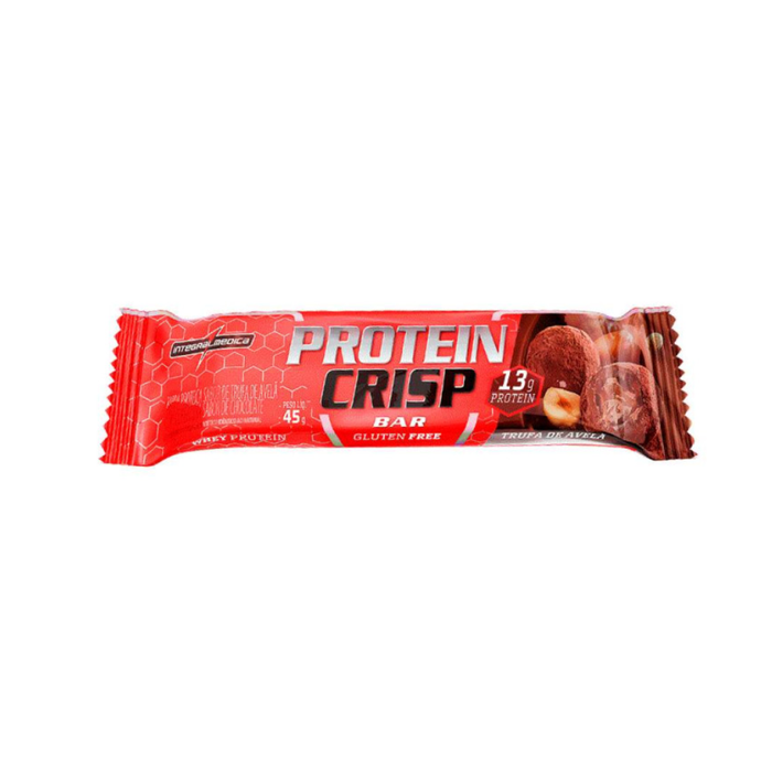 PROTEIN CRISP BAR TRUFA AVELA INTEGRAL MEDICA 45G 