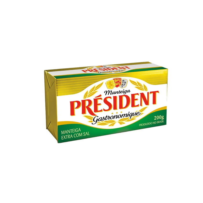 MANTEIGA PRESIDENT COM SAL 200G