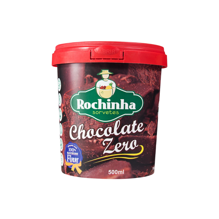 SORVETE CHOCOLATE ZERO ROCHINHA 470ML 