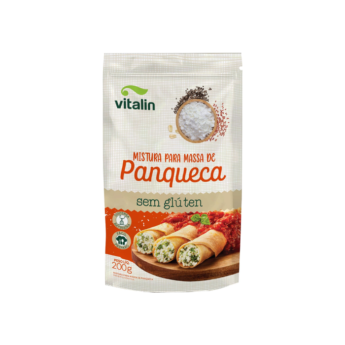 MISTURA PARA PANQUECA INTEGRAL VITALIN 200G