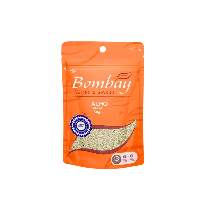 BOMBAY POUCH ALHO AREIA 50G