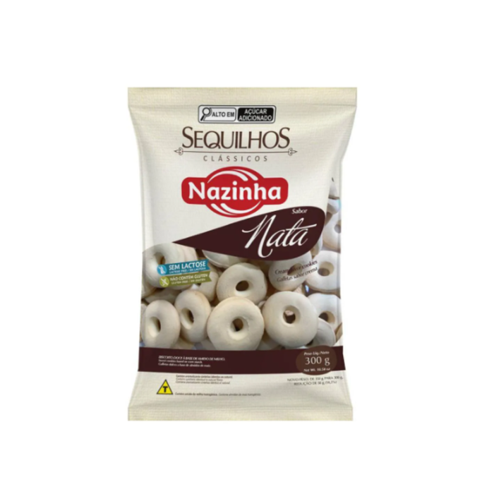 SEQUILHOS NATA NAZINHA 300G