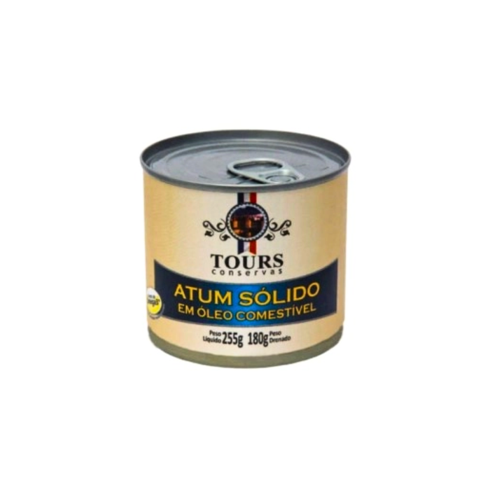 ATUM SÓLIDO EM ÓLEO TOURS 255G 