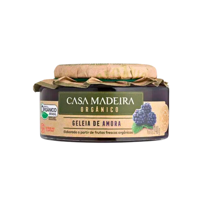 GELEIA ORGÂNICA AMORA CASA MADEIRA 240GR