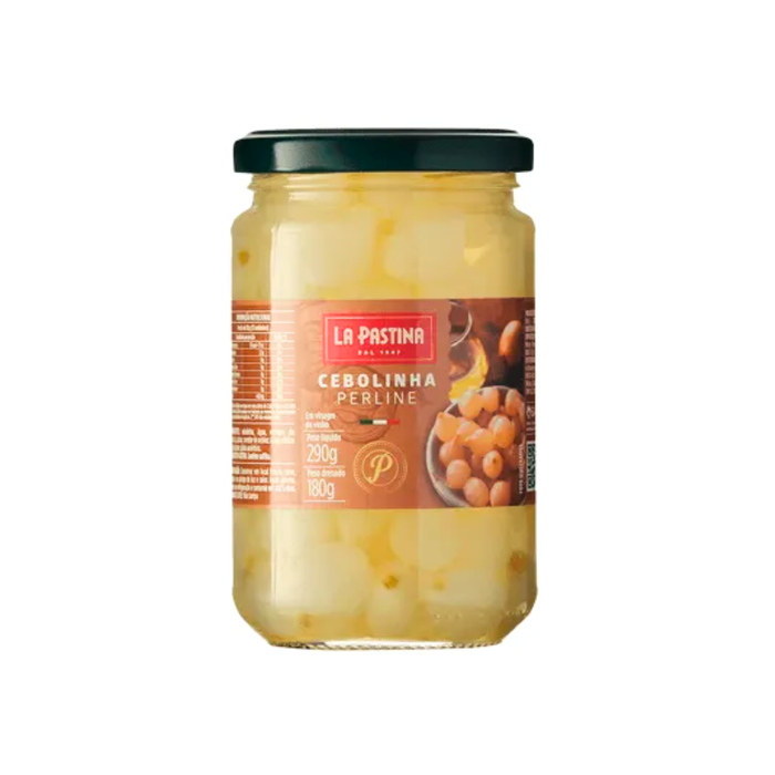 CEBOLINHA VINAGRE VINHO LA PASTINA 180G