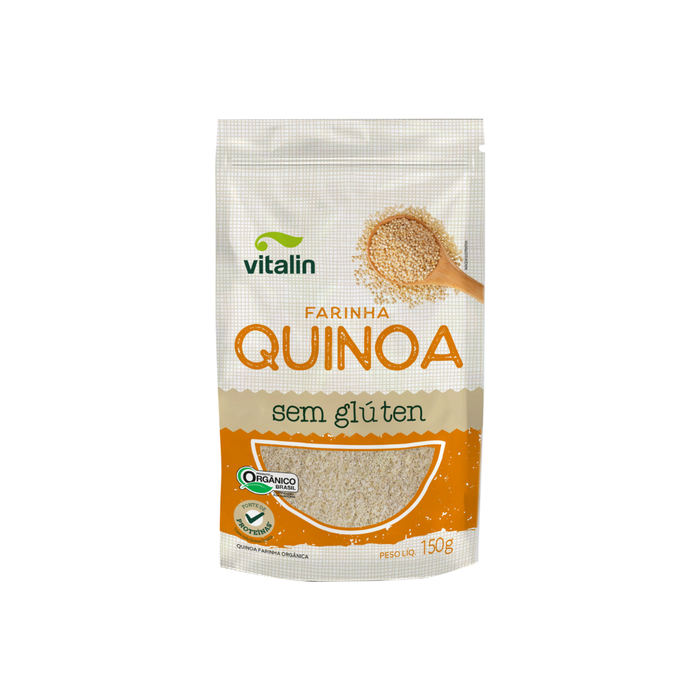 FARINHA DE QUINOA REAL ORGANICA VITALIN 150G