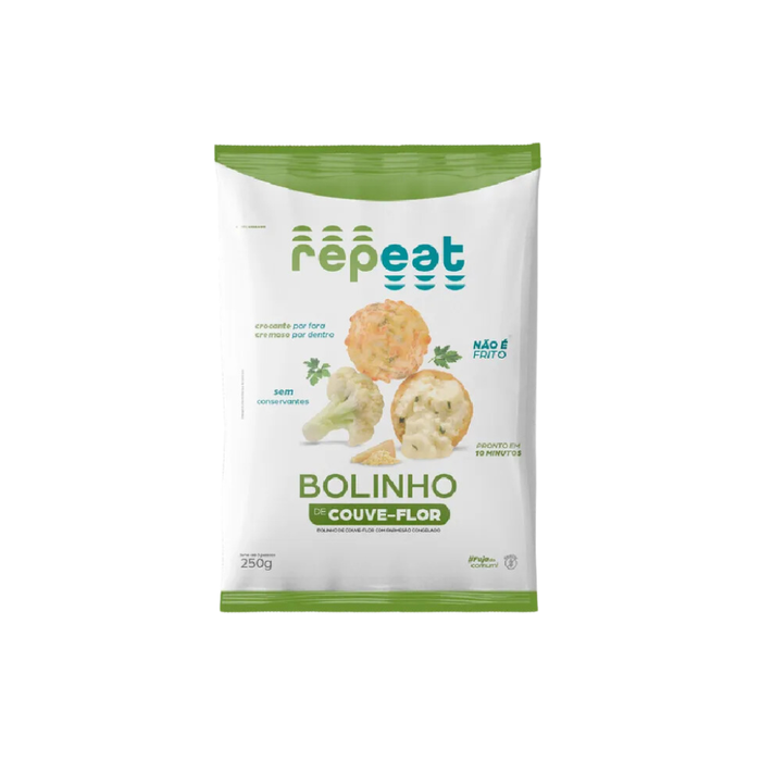 BOLINHO DE COUVE FLOR REPEAT 250G