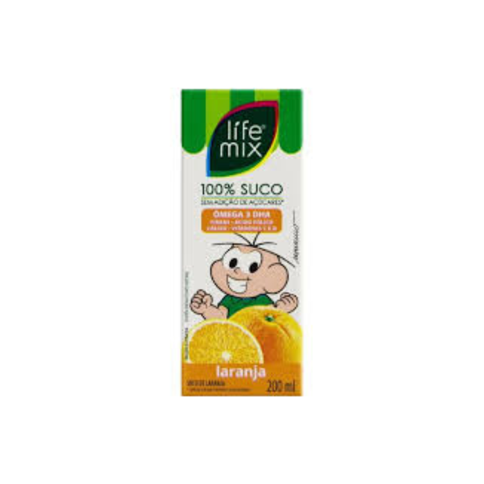 SUCO DE LARANJA LIFE MIX 200ML 