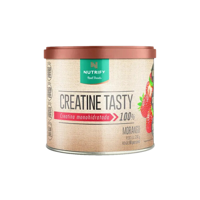 CREATINE TASTY MORANGO NUTRIFY 210G