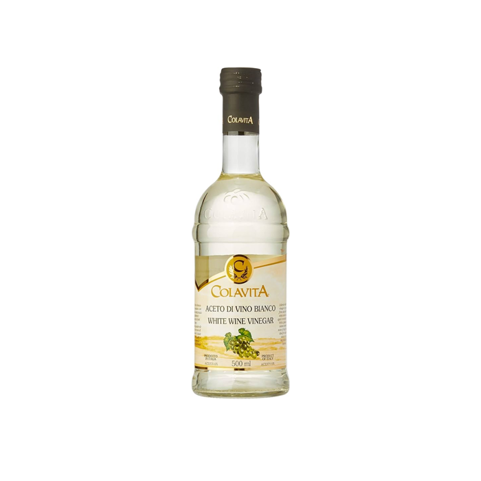 VINAGRE DE VINHO BRANCO COLAVITA 500ML.