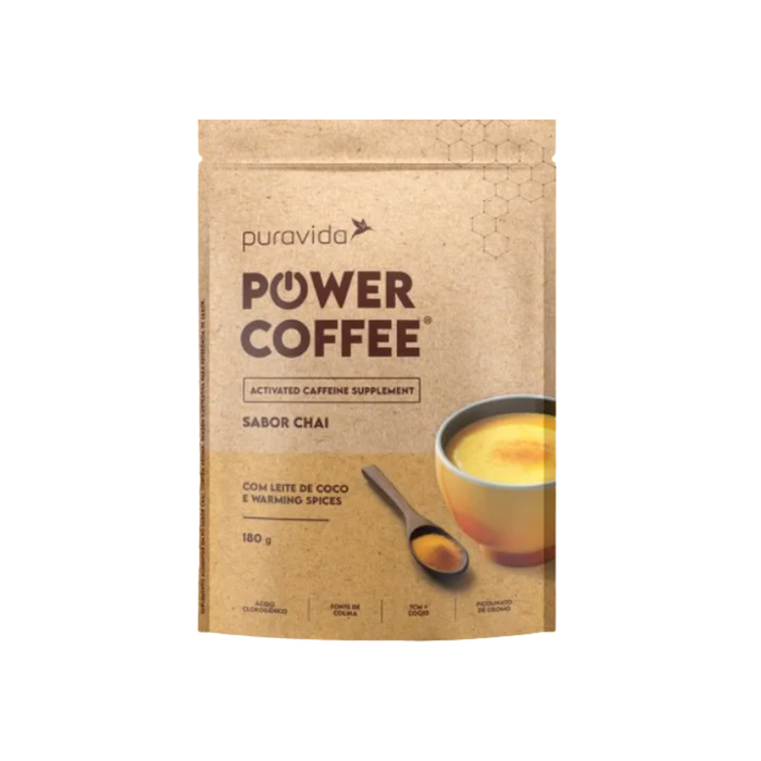 POWER COFFEE CHAI PURAVIDA 180G