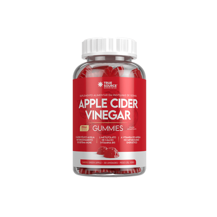 GUMMIES APPLE CIDER VINEGAR  TRUE SOURCE 30 UNIDADES