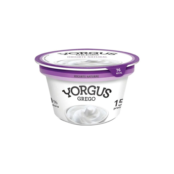 IOGURTE GREGO NATURAL 0% GORDURA YORGUS 130G