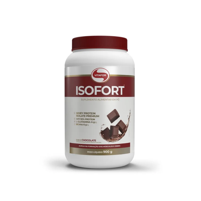 WHEY PROTEIN ISOFORT CHOCOLATE VITAFOR 900G 