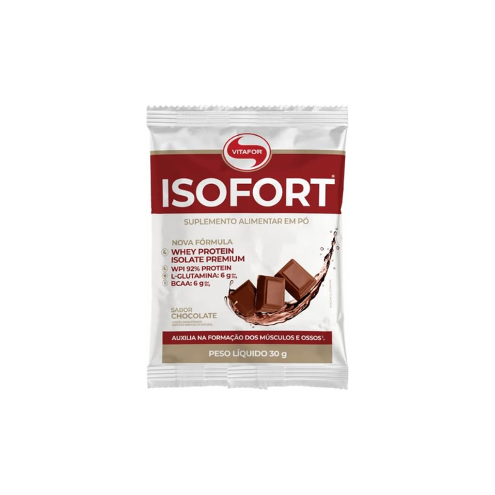 WHEY PROTEIN ISOFORT WPI CHOCOLATE SACHE VITAFOR 30G