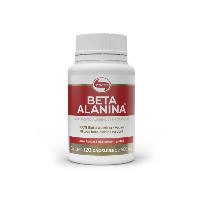 BETA ALANINA 500MG VITAFOR 120 CAPSULAS