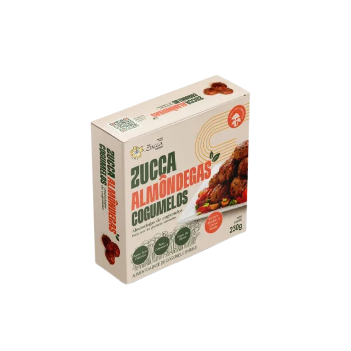 ALMÔNDEGAS VEGANAS DE COGUMELO SHIMEJI ZUCCA 230G