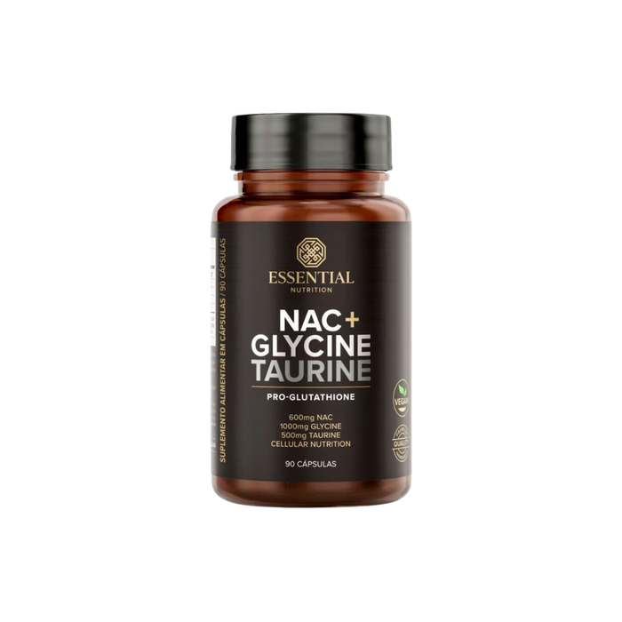 NAC + GLYCINE + TAURINE ESSENTIAL 90 CAPSULAS