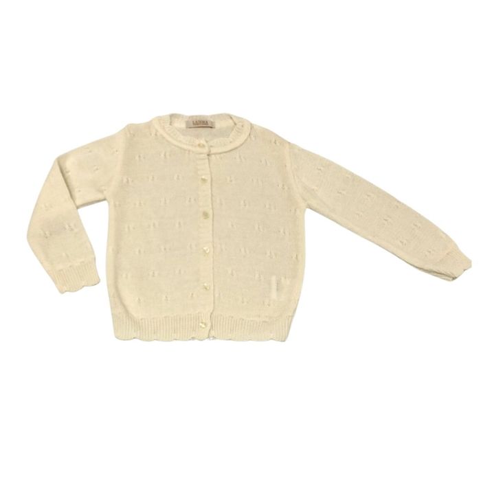 Cardigan Em Tricô Menina