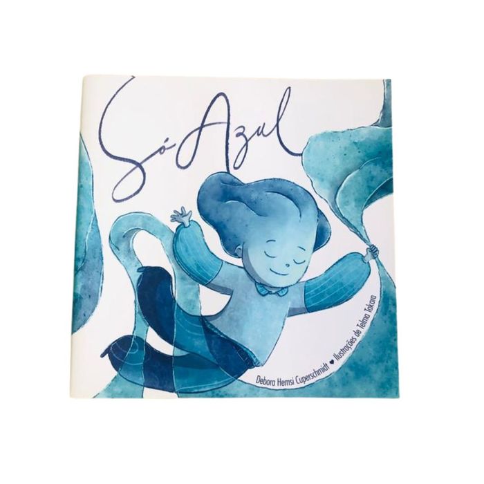 Livro Infantil Ilustrado Só Azul