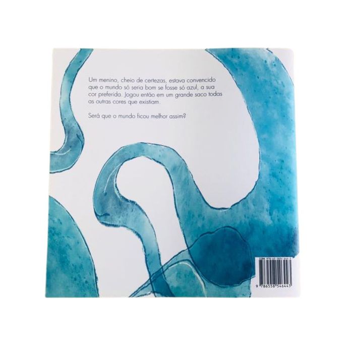 Livro Infantil Ilustrado Só Azul