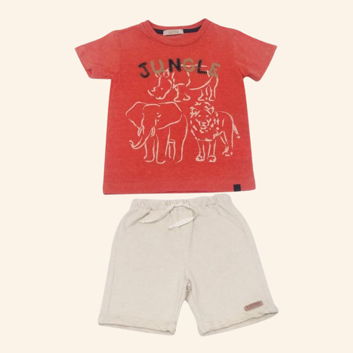 CONJUNTO CURTO INFANTIL MENINO SELVA
