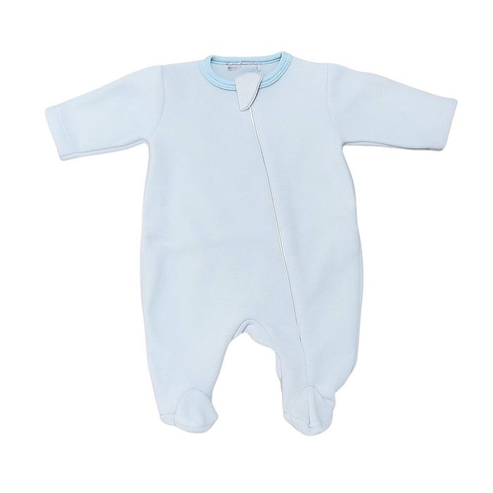  MACACAO DE SOFT COM ZIPER AZUL BEBE 