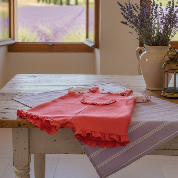 CONJUNTO INFANTIL MENINA JARDINEIRA EM MOLETINHO PREMIUM