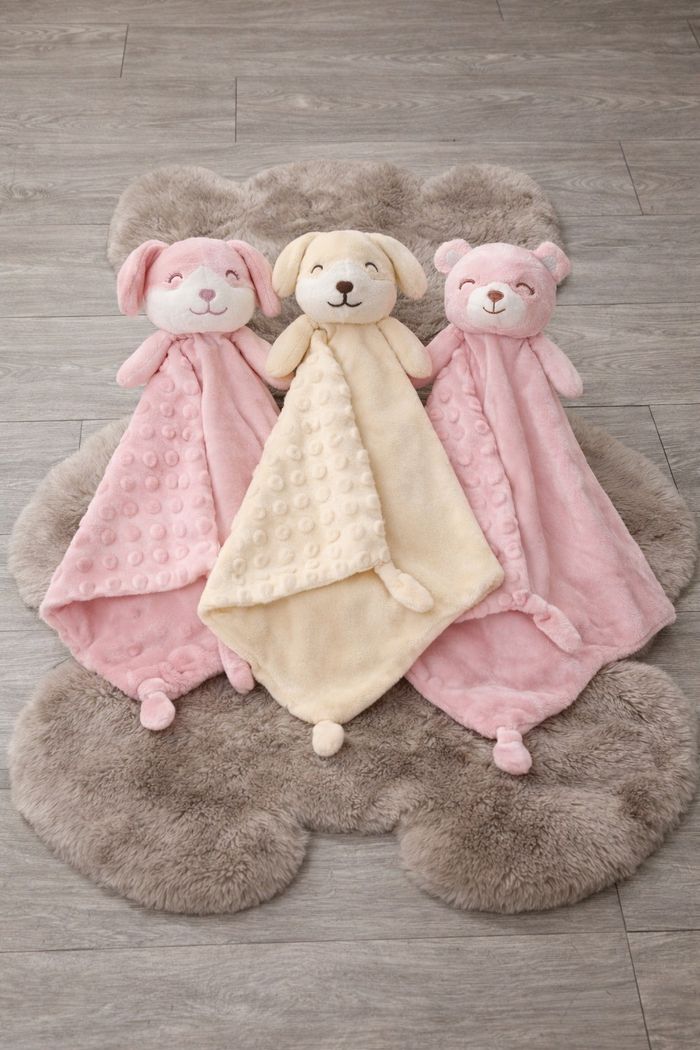 NANINHA COM TEXTURA PARA BEBÊ EM PLUSH BICHINHO