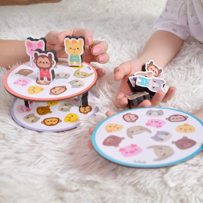 Brinquedo Educativo Empilhe Os Bichinhos