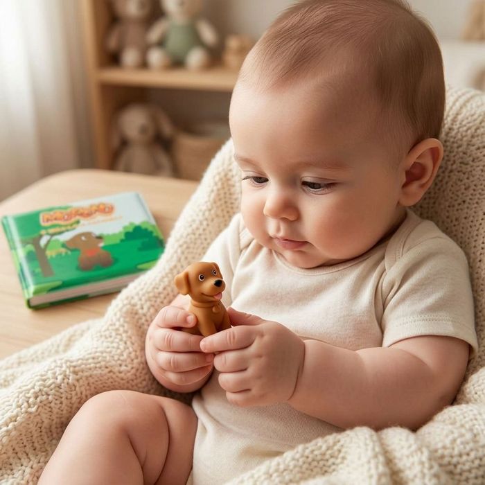 LIVRO DE BANHO COM BICHINHO CACHORRO