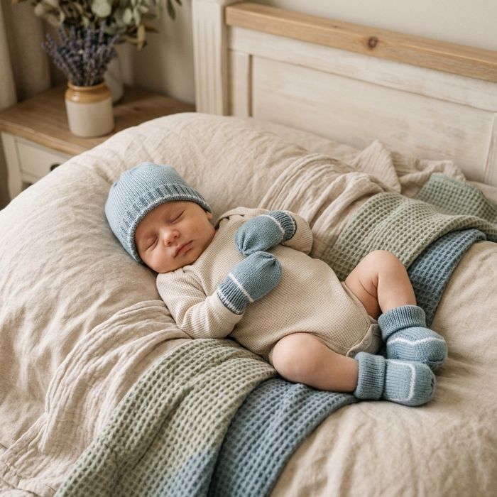 KIT GORRO LUVAS E SAPATINHO THÉO