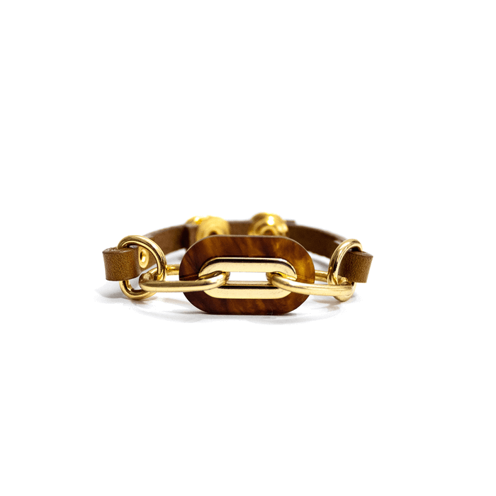 PULSEIRA RESINA COURO
