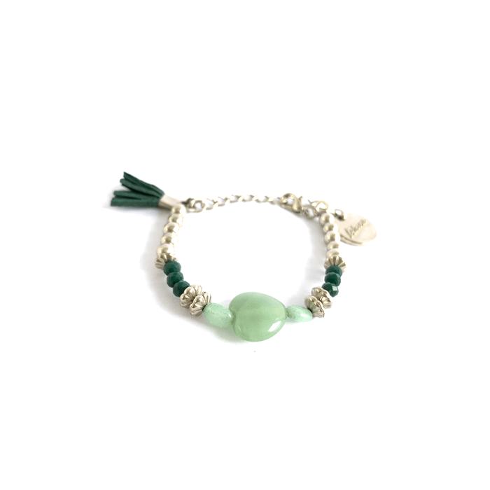PULSEIRA CORAÇÃO VERDE
