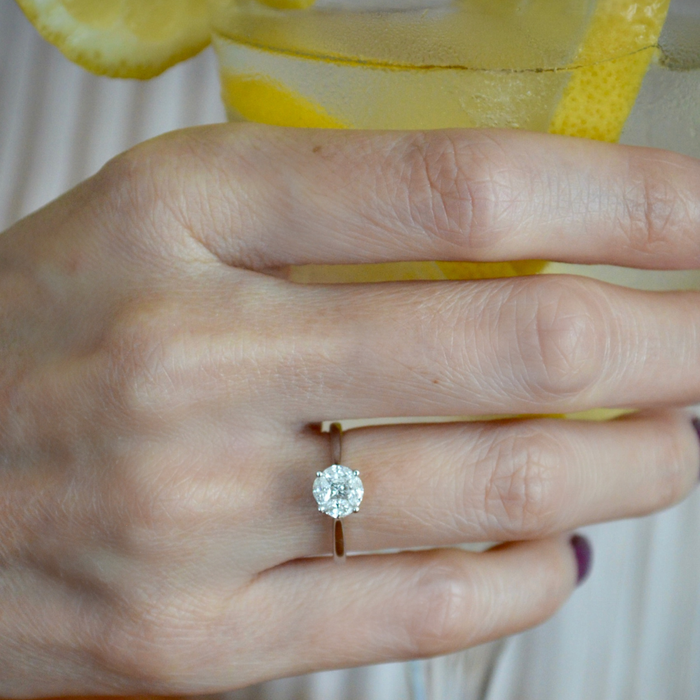 Anel Diamantes ilusion