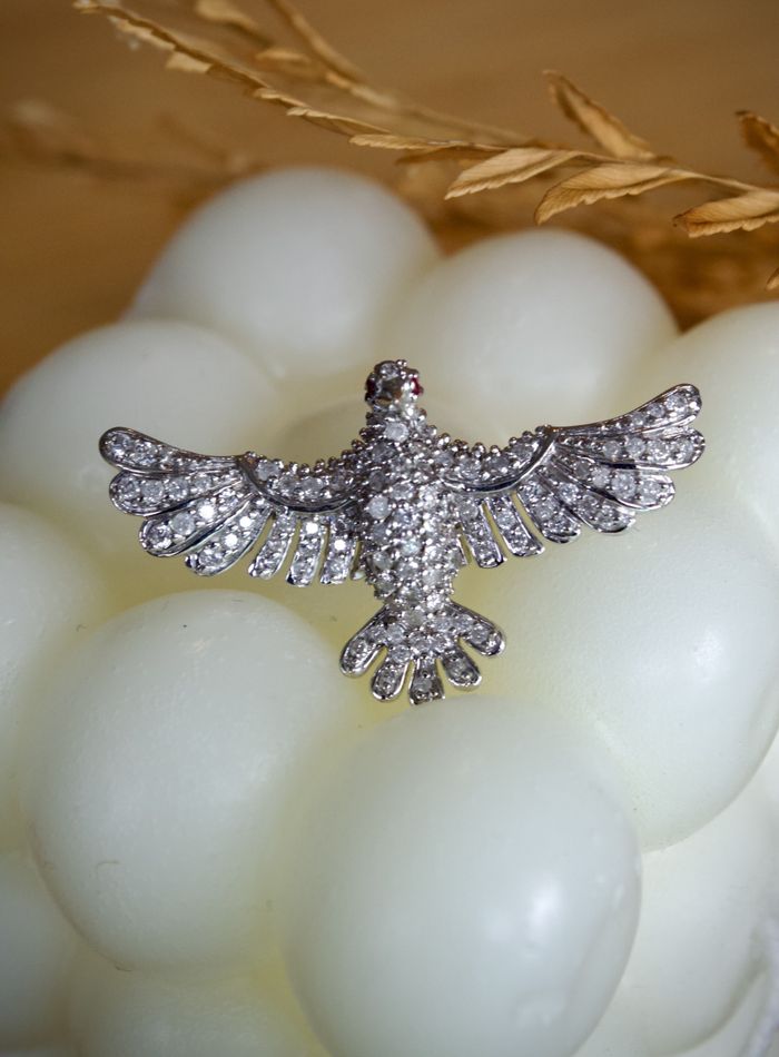 Pingente Espírito Santo em brillhantes